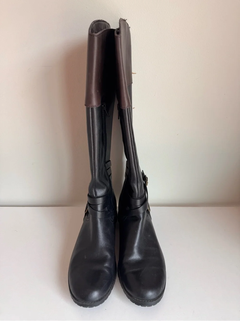 Lauren Ralph Lauren Women’s 8 Savion 16” Riding Leather Boots Classic Equestrian